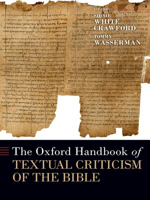 cover image of The Oxford Handbook of Textual Criticism of the Bible